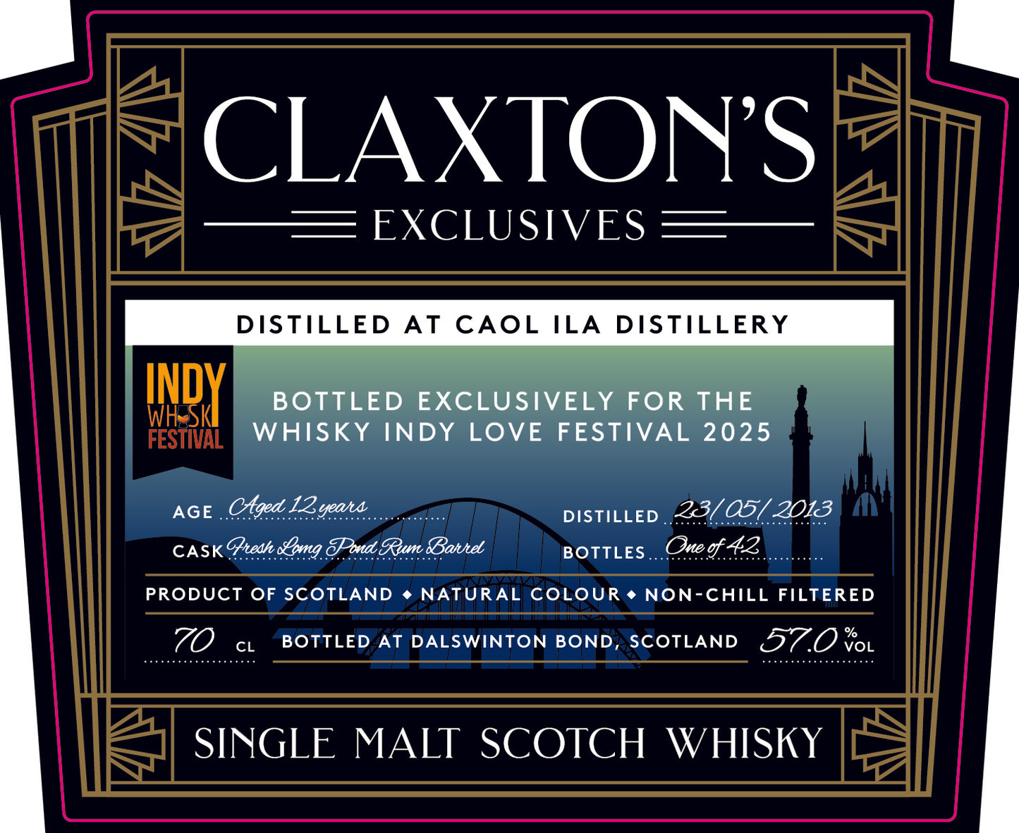 Caol Ila 12 year old NEWAS Exclusive